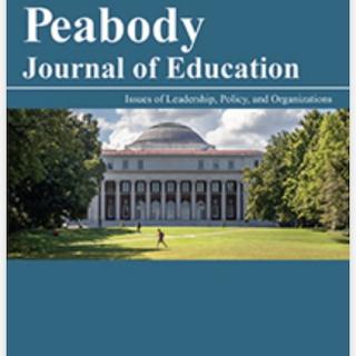 picture of front cover of Peabody Journal of Education